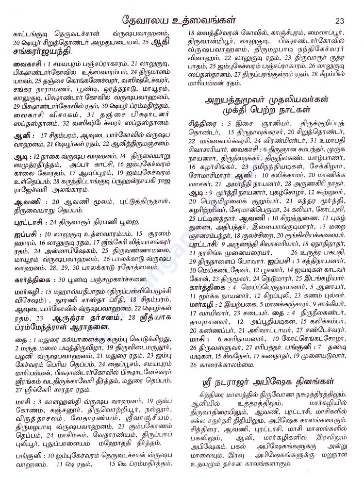 Panchangam